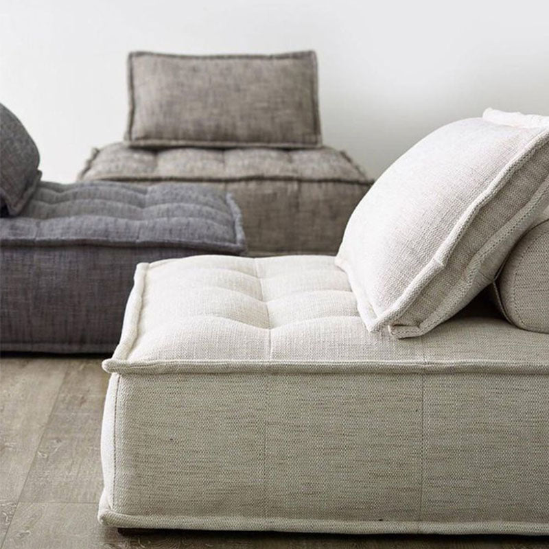 Borcem Two Seater Sofa, Linen, Modular Sofa｜Rit Concept