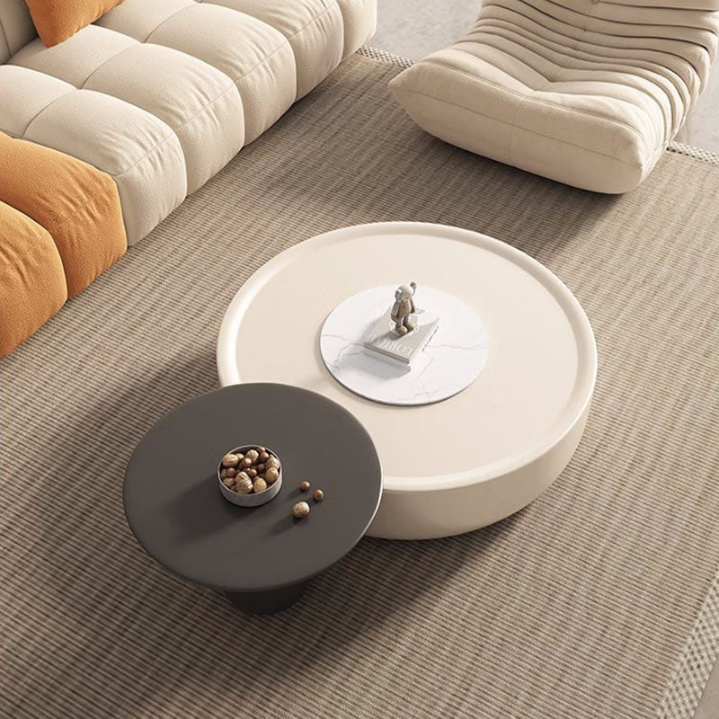 Cenhelm Nesting Coffee Table, White And Black｜Rit Concept