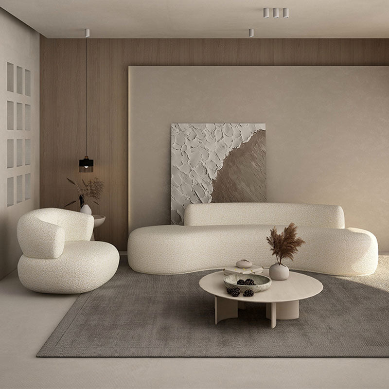 Deirdre Armchair, White Boucle-Ritconcept-Rit Concept