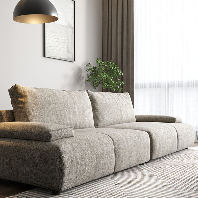 Cypress There Seater Sofa, Linen｜Rit Concept