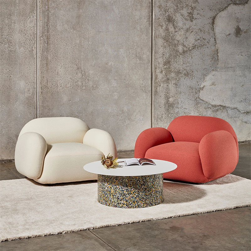 Gelsey Armchair, Single Sofa, Different Material Available｜Rit Concept