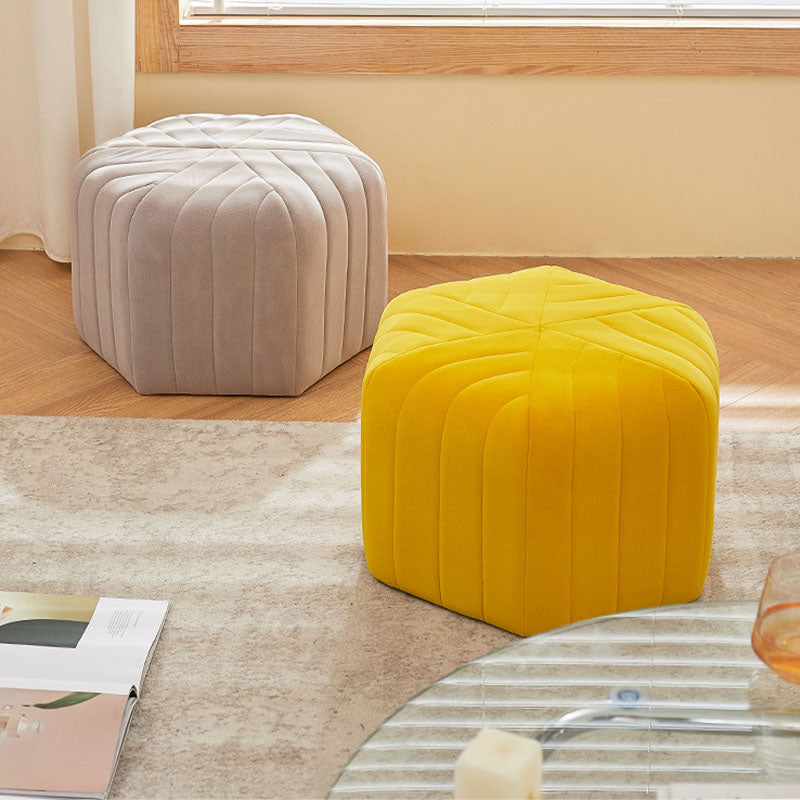 Della Footstool, Velvet｜Rit Concept