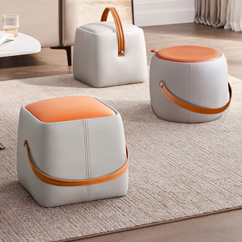 Tabitha Mini Saddle Footstool-Rit Concept-Rit Concept