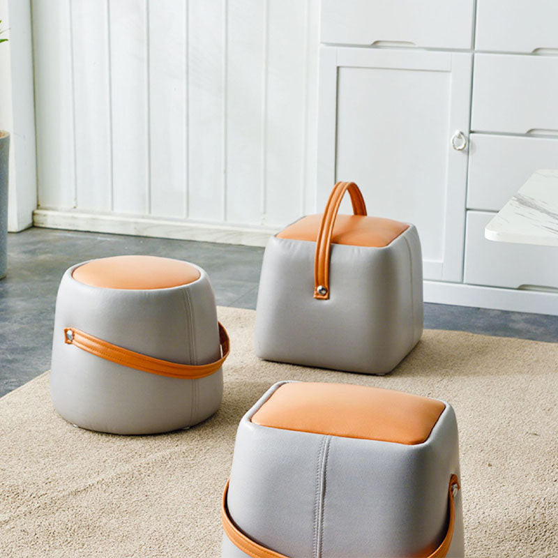 Tabitha Mini Saddle Footstool-Rit Concept-Rit Concept