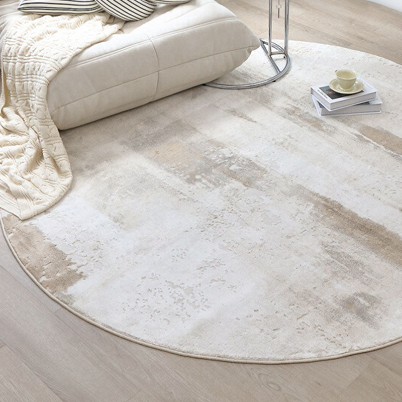 DA Natural Round Wool Rug, Various Styles Available｜Rit Concept