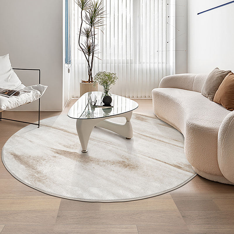 DA Natural Round Wool Rug, Various Styles Available｜Rit Concept