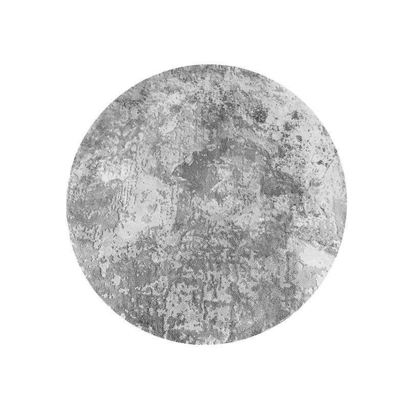 Grey and White Moon Rug, Various Styles Available-Rit Concept-A-1.6m-Rit Concept