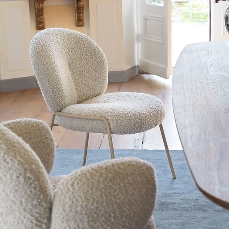 Horatio Dining Chair, Boucle｜Rit Concept