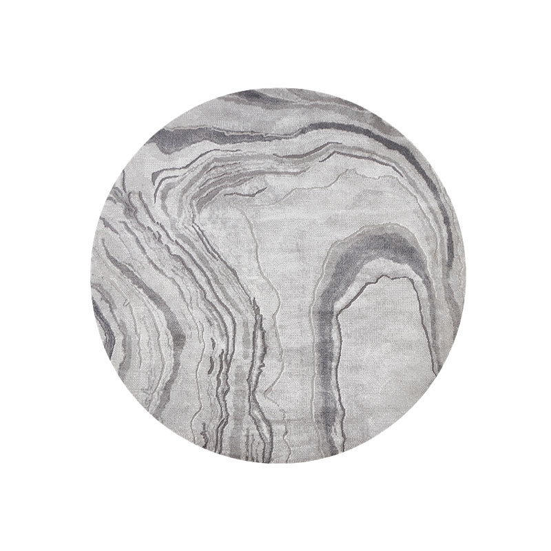 Grey and White Moon Rug, Various Styles Available｜Rit Concept