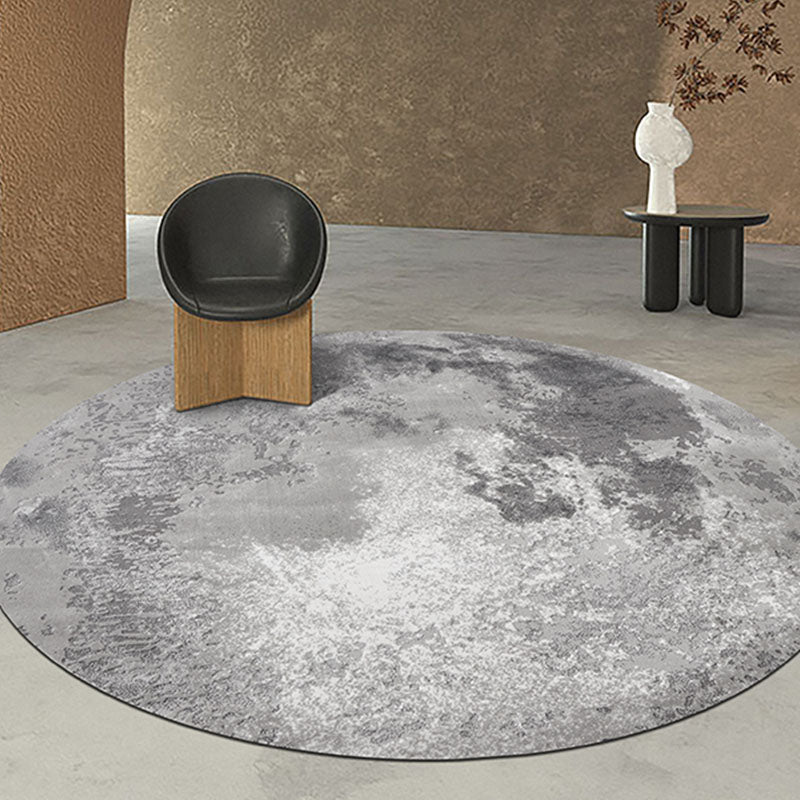 Grey and White Moon Rug, Various Styles Available｜Rit Concept