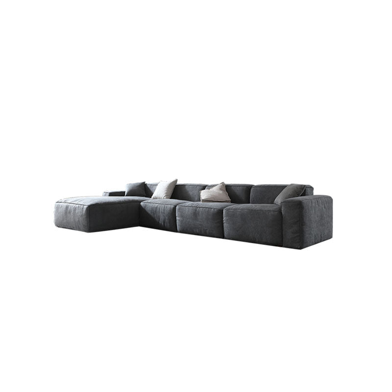 Zavia Three Seater Corner Sofa, Linen-Ritconcept-Rit Concept