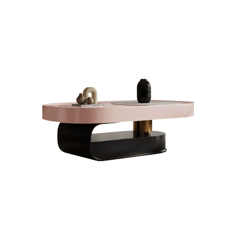 Tessa Coffee Table, With storage, Pink｜Rit Concept