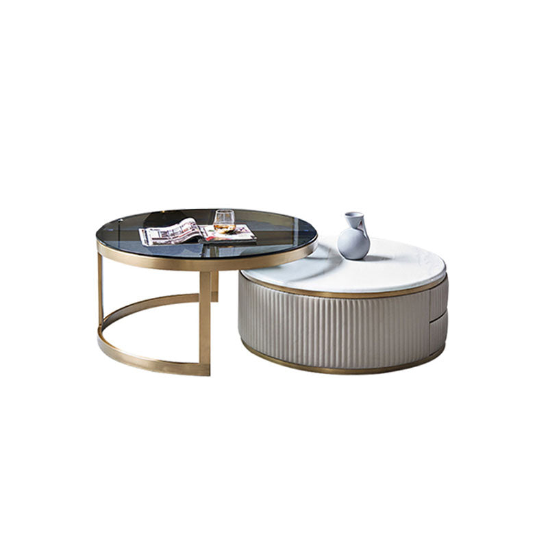 Bell Nesting Coffee Table, Glass-Ritconcept-Rit Concept