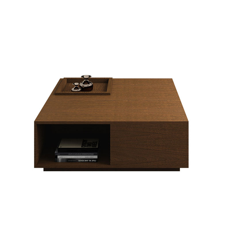 Rexana Coffee Table With Drawer, Walnut｜Rit Concept