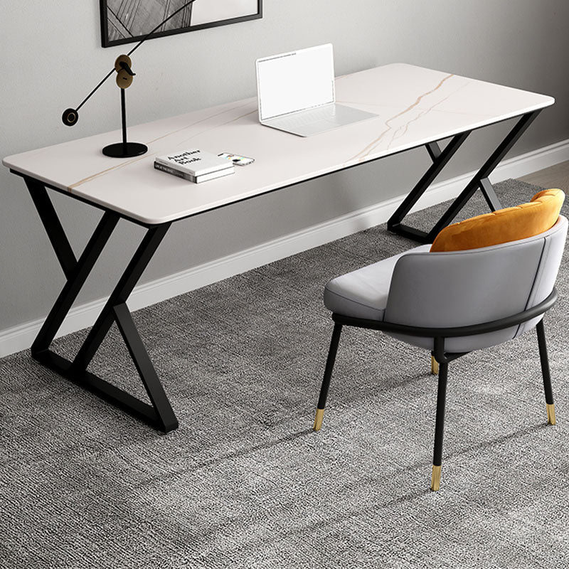 Simon Office Desk, Sintered Stone｜Rit Concept