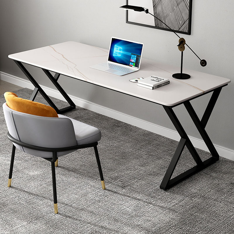 Simon Office Desk, Sintered Stone｜Rit Concept