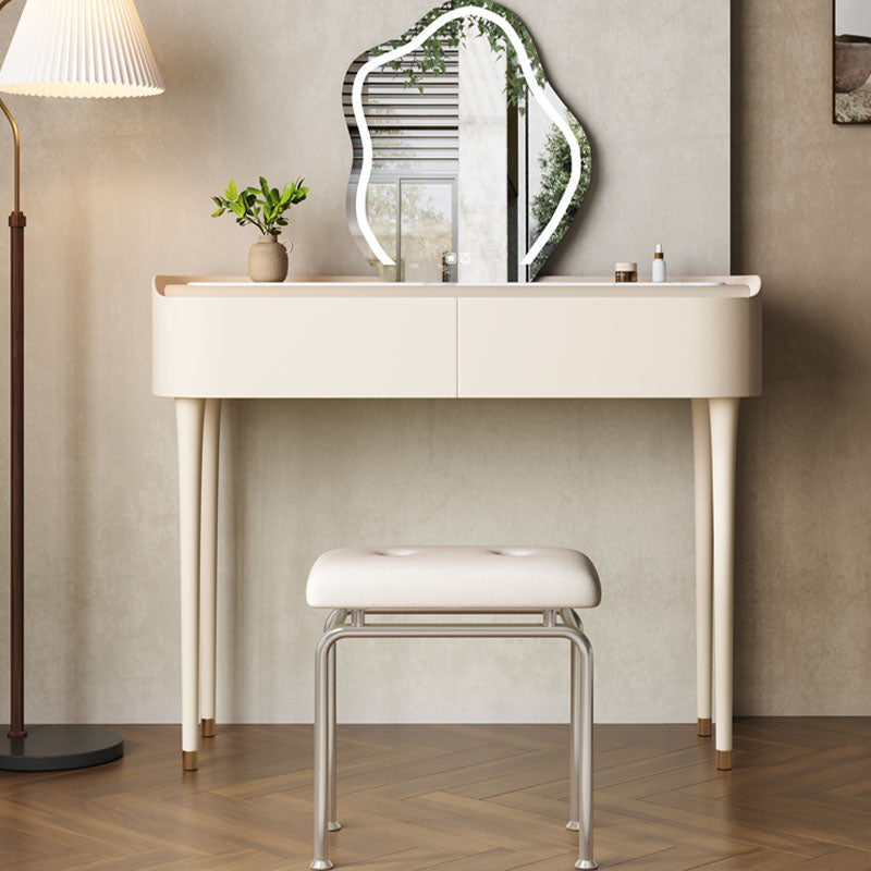 Ellie Dressing Table, With Stool, White｜Rit Concept