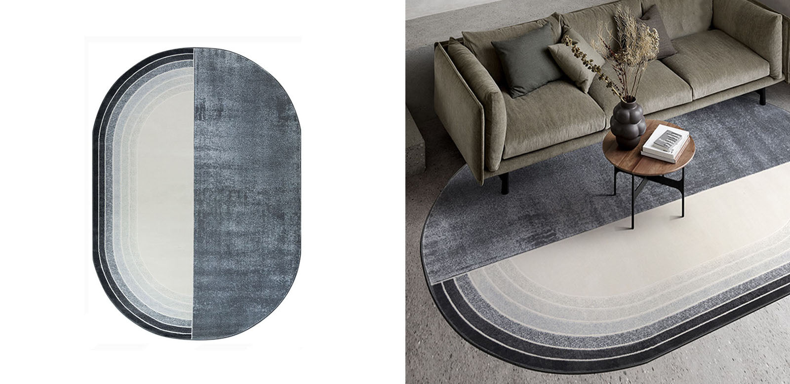 ShaCos Living Room Rug, Various Styles Available｜Rit Concept