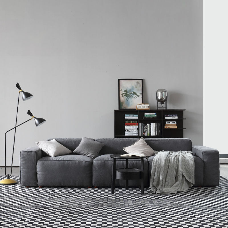 Zavia Three Seater Corner Sofa, Linen-Ritconcept-Rit Concept