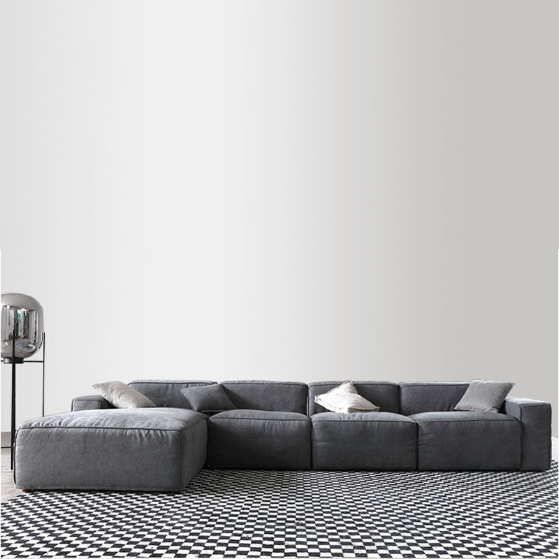 Zavia Three Seater Corner Sofa, Linen-Ritconcept-Rit Concept