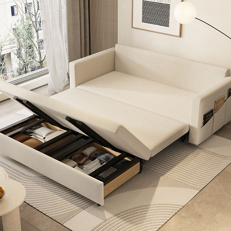 Colbert Two Seater Sofa Bed, Linen-Ritconcept-Rit Concept