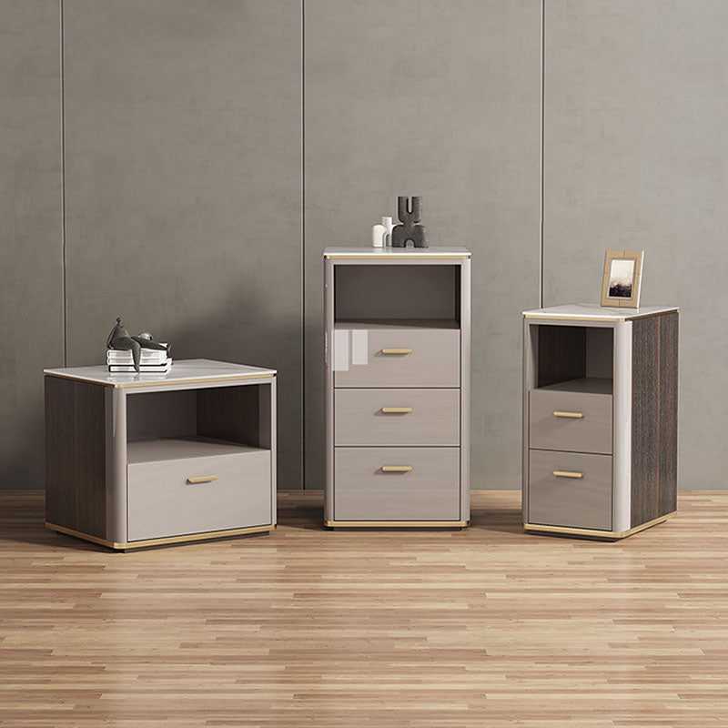 Julian Bedside Table, Light Khaki-Ritconcept-Rit Concept