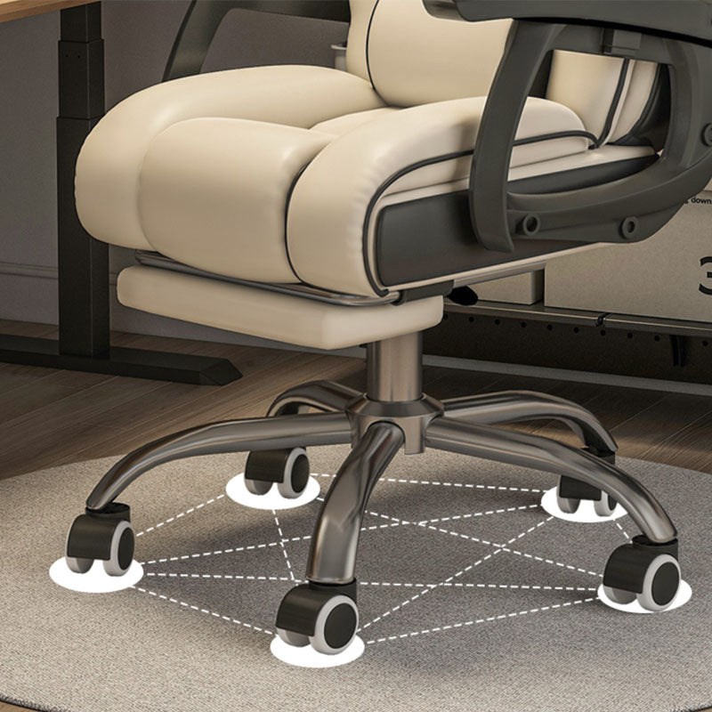 Juvellian Office Chair, Cream High Back｜Rit Concept