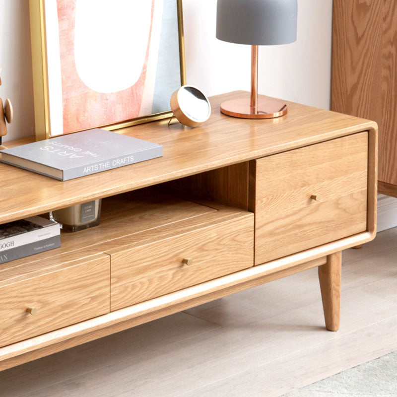 Corona TV Stand, Oak｜Rit Concept