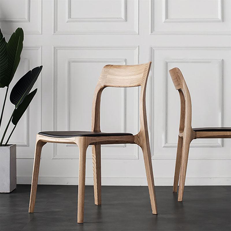 Hansel CH3 Solid Wood Dining Chair, Dark Oak-Rit Concept-Rit Concept