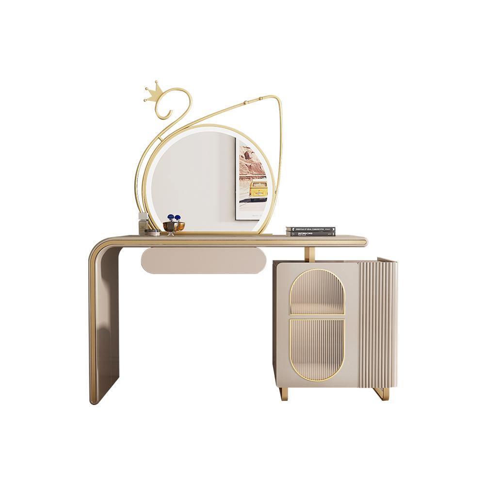 Swan Dressing Table, Gold｜Rit Concept