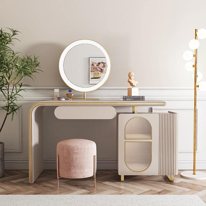 Swan Dressing Table, Gold｜Rit Concept