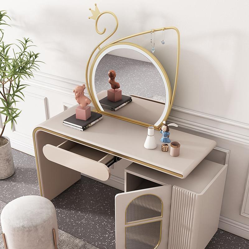 Swan Dressing Table, Gold｜Rit Concept