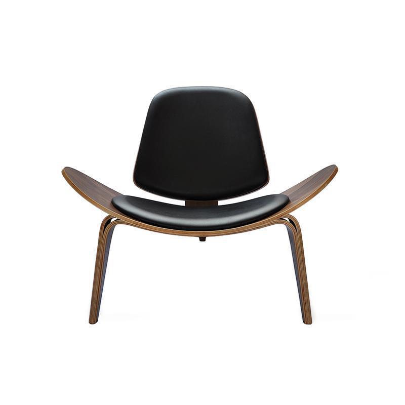 Hans Wegner CH07 Shell Chair, Walnut & Black｜Rit Concept